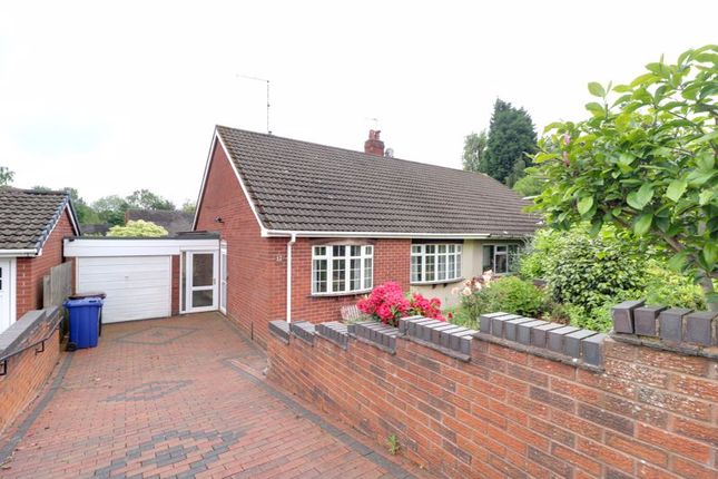 Thumbnail Semi-detached bungalow for sale in Beresford Dale, Madeley, Crewe