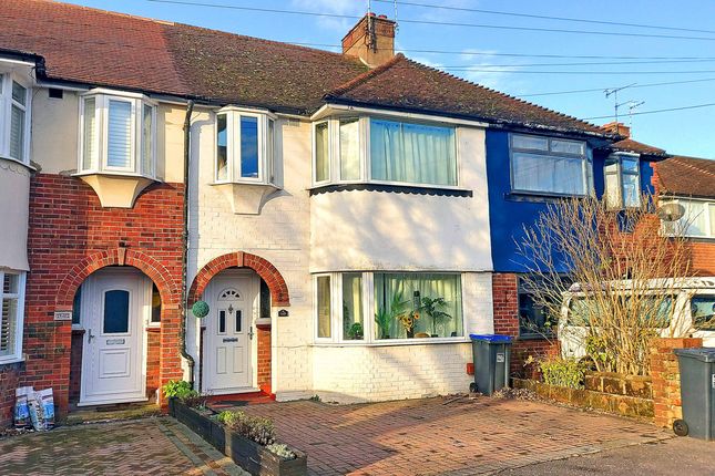 Thumbnail Terraced house to rent in Ham Road, Worthing
