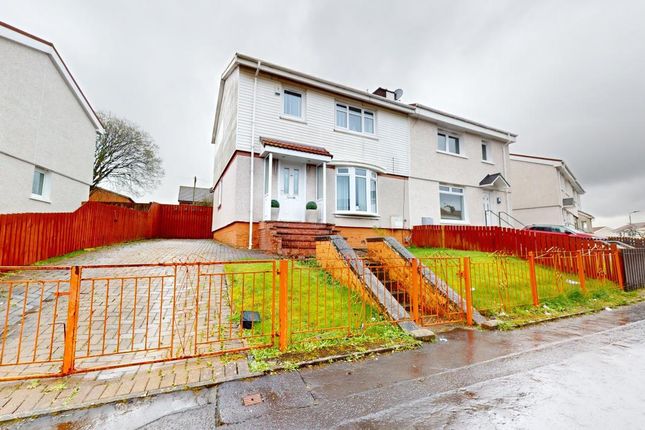 Semi-detached house for sale in Knowe Crescent, Newarthill, Motherwell