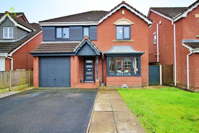 Thumbnail Detached house for sale in Harvest Way, Hindley Green