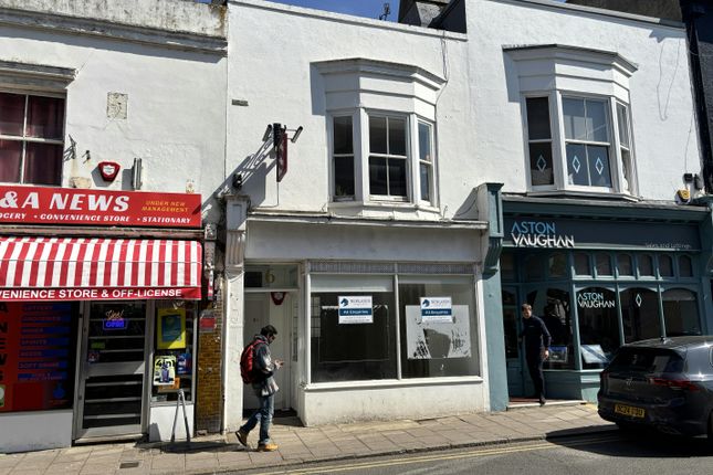 Thumbnail Retail premises to let in 6 St. Georges Road, Brighton