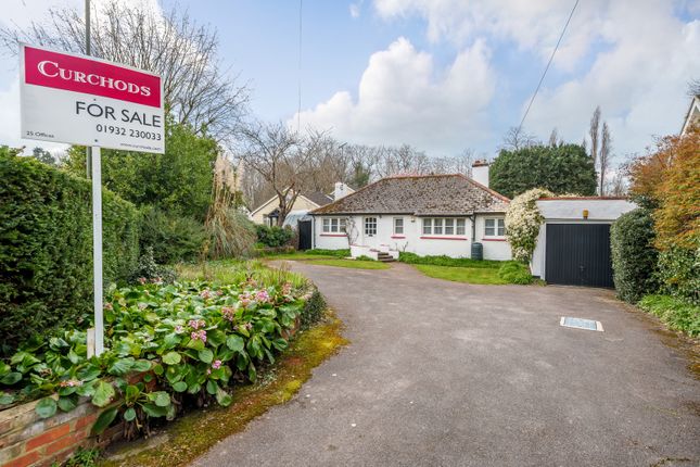 Thumbnail Bungalow for sale in Church Road, Shepperton
