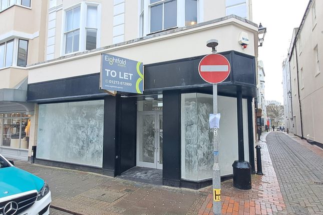 Retail premises to let in East Street, Brighton