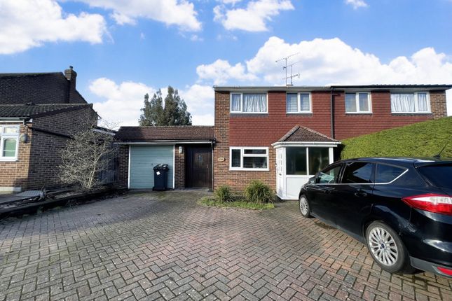 Thumbnail Semi-detached house for sale in Chestnut Close, Blackwater, Camberley