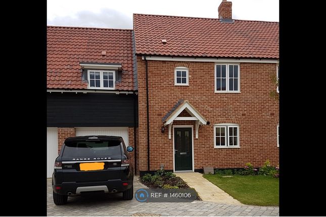 Thumbnail Terraced house to rent in Pople Drive, Alconbury Weald, Huntingdon