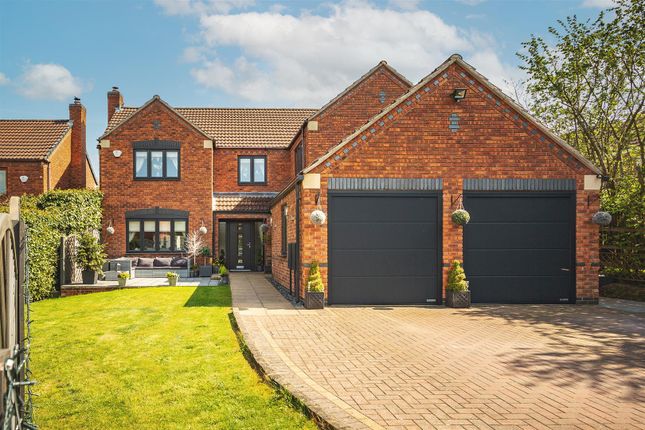 Thumbnail Detached house for sale in Nether Park Drive, Allestree, Derby