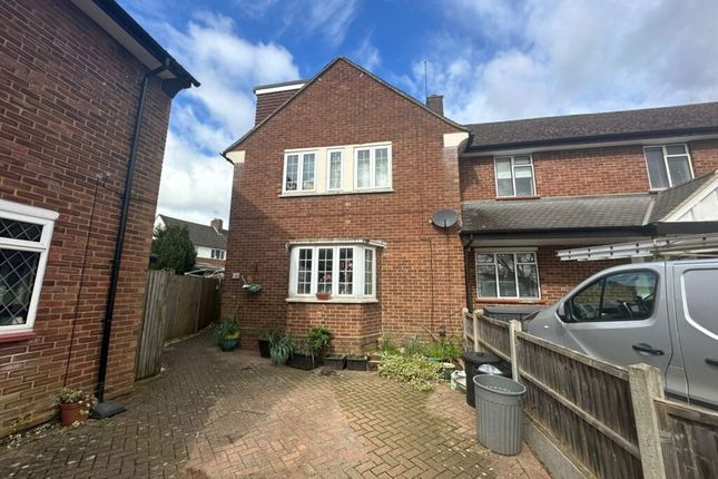 Thumbnail End terrace house for sale in Chippenham Close, Eastcote, Pinner