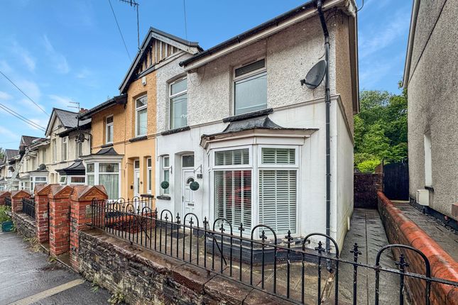 Thumbnail End terrace house for sale in Station Road, Ystrad Mynach, Hengoed