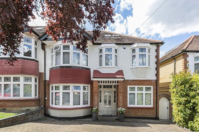 Thumbnail Semi-detached house for sale in Hillcrest, Winchmore Hill, London.