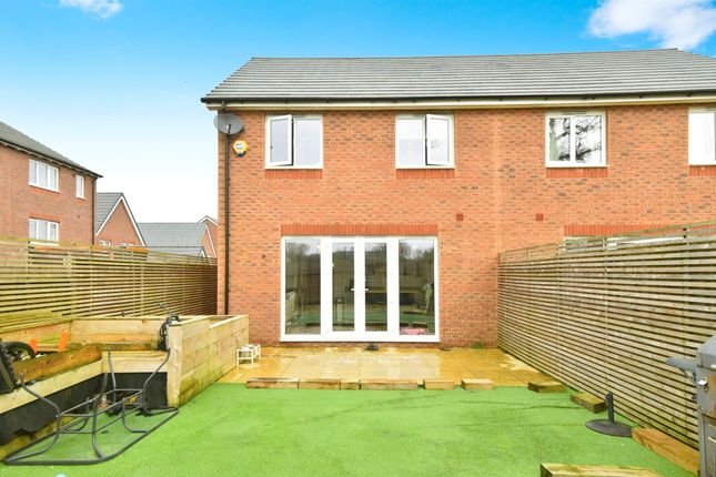 Semi-detached house for sale in Clyffe Close, Swindon
