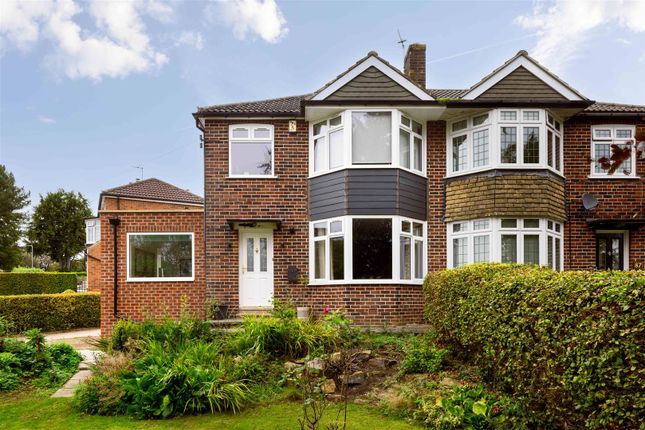 Semi-detached house for sale in The Valley, Alwoodley, Leeds