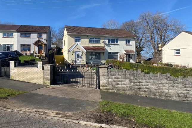 Semi-detached house for sale in Parc Hendy Crescent, Penclawdd, Swansea
