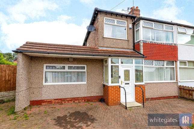 Semi-detached house for sale in North Linkside Road, Woolton, Liverpool, Merseyside