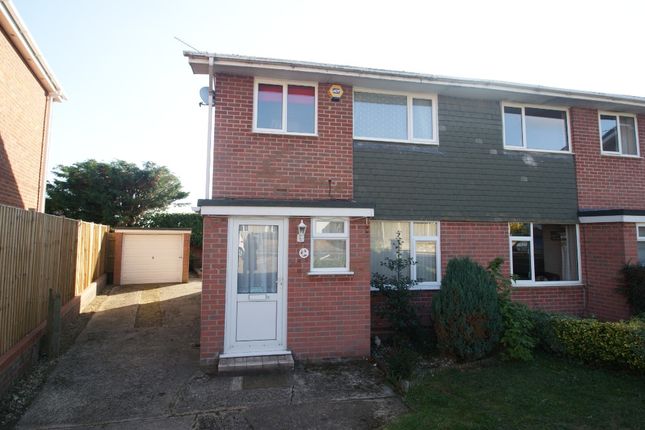 Thumbnail Semi-detached house to rent in Litchfield Close, Charlton, Andover