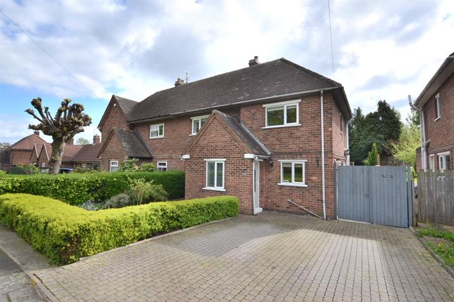 Semi-detached house for sale in The Meadows, Shepshed, Leicestershire