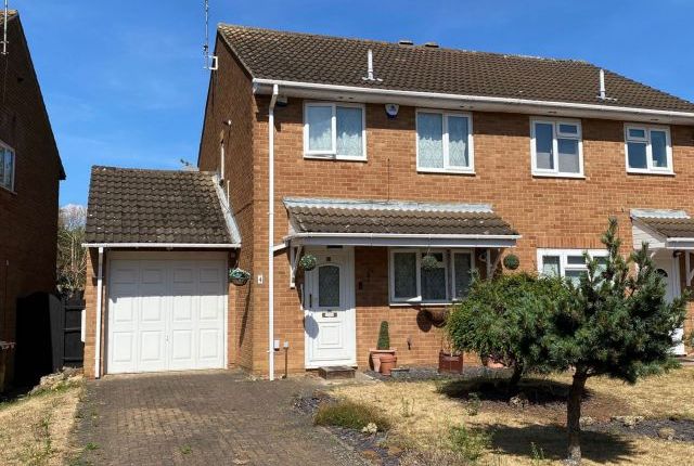 Thumbnail Semi-detached house for sale in Mere Close, East Hunsbury, Northampton
