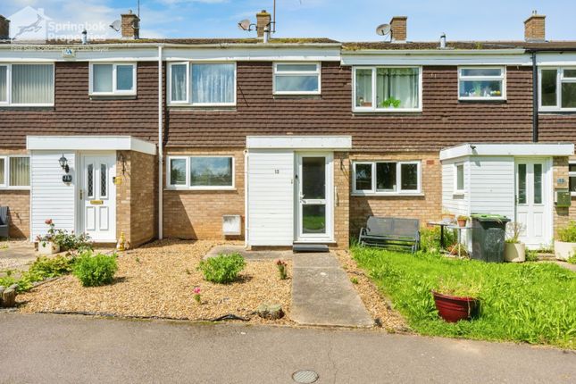 Thumbnail Terraced house for sale in Pyms Close, Great Barford, Bedford, Bedfordshire