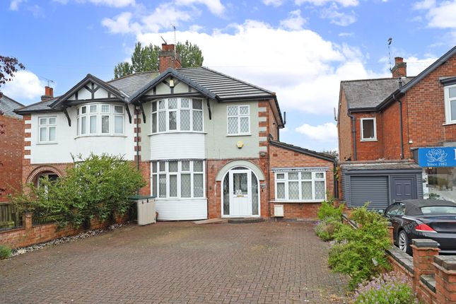 Thumbnail Semi-detached house for sale in Aylestone Lane, Wigston, Leicestershire