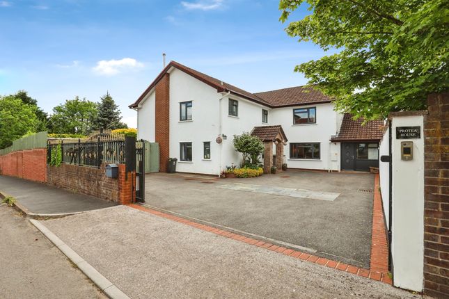 Thumbnail Detached house for sale in Lisvane Road, Lisvane, Cardiff