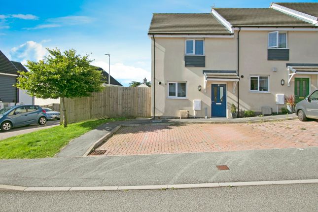 Thumbnail End terrace house for sale in Hugus Meadows, Threemilestone, Truro, Cornwall