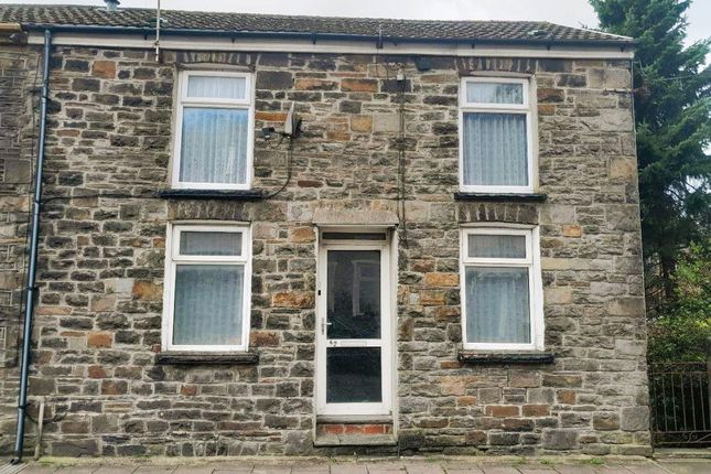 Thumbnail End terrace house to rent in Cardiff Road, Mountain Ash