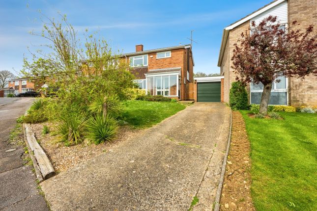 Semi-detached house for sale in Neville Close, Bromham, Bedford