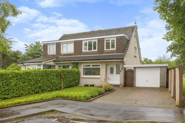 Thumbnail Semi-detached house for sale in Dunnet Drive, Crosslee, Johnstone