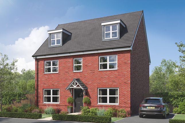 Thumbnail Detached house for sale in "The Brightstone" at Stone Barton Road, Tithebarn, Exeter