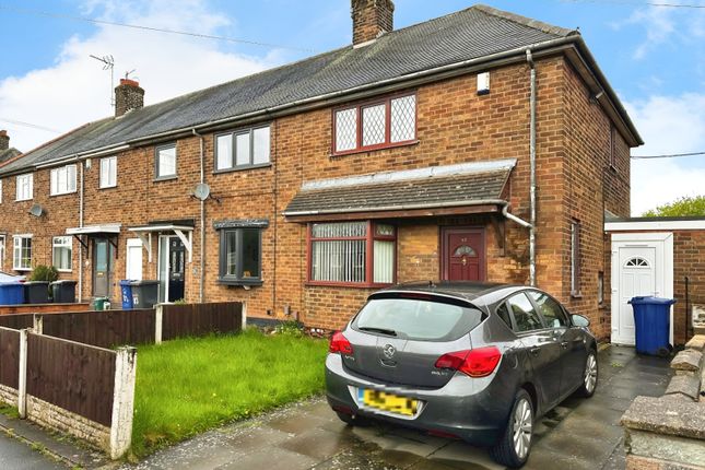 Thumbnail End terrace house for sale in Langdale Road, Newcastle, Staffordshire