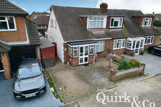 Semi-detached house for sale in Wall Road, Canvey Island