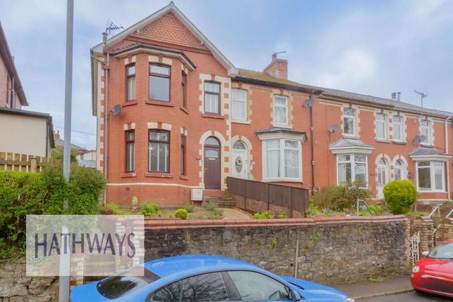 Thumbnail End terrace house for sale in Victoria Road, Abersychan