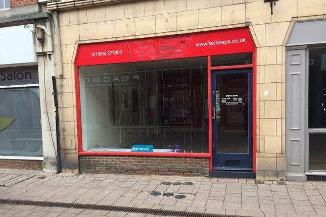 Retail premises to let in 55 Market Street, Market Street, Loughborough