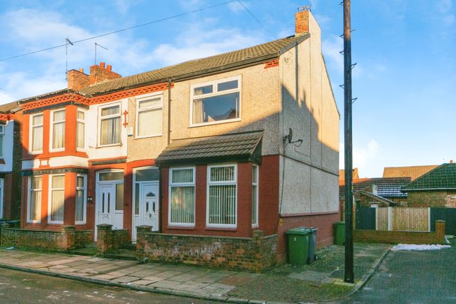 Thumbnail Semi-detached house for sale in Wyndham Road, Wallasey, Merseyside