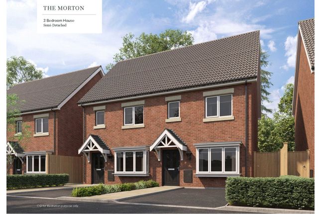 Thumbnail Semi-detached house for sale in Longstone Way, Mansfield