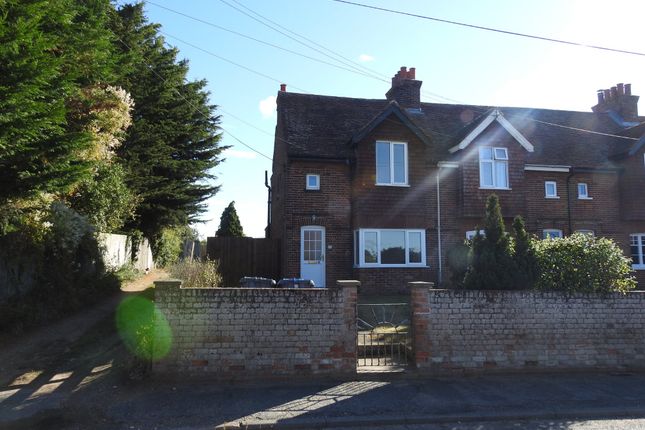 Thumbnail End terrace house to rent in Church Road, Snape, Saxmundham