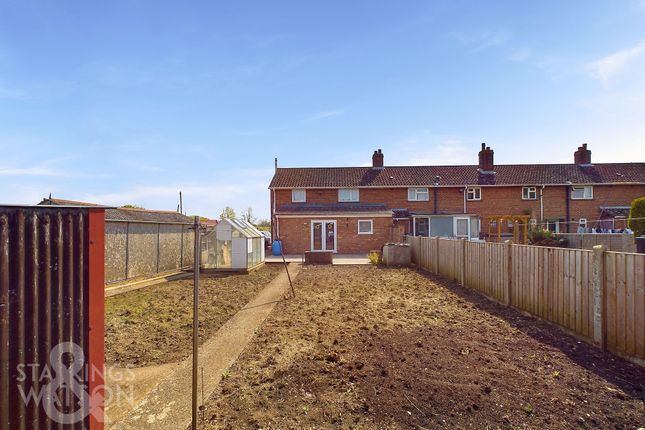 Thumbnail End terrace house for sale in Manor Road, Long Stratton, Norwich