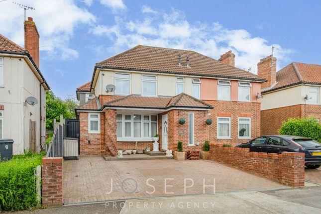 Thumbnail Semi-detached house for sale in Burns Road, Ipswich