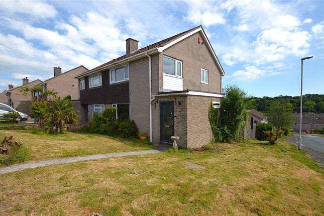 Semi-detached house for sale in Yealmpstone Drive, Plympton, Plymouth, Devon
