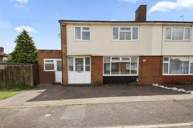 Thumbnail Semi-detached house for sale in Millers Park, Wellingborough