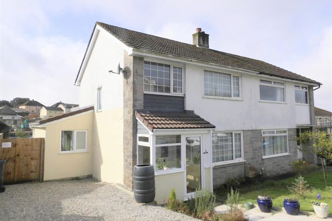 Semi-detached house for sale in Broadmead, Callington