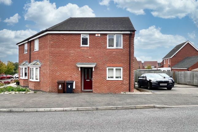 Thumbnail Semi-detached house for sale in Aintree Road, Corby