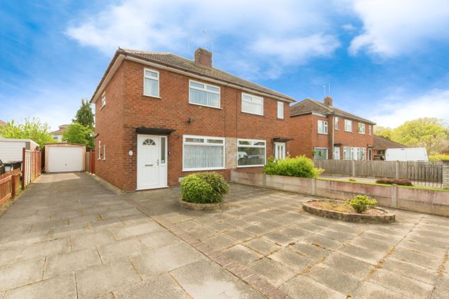 Semi-detached house for sale in Wistaston Avenue, Wistaston, Crewe, Cheshire