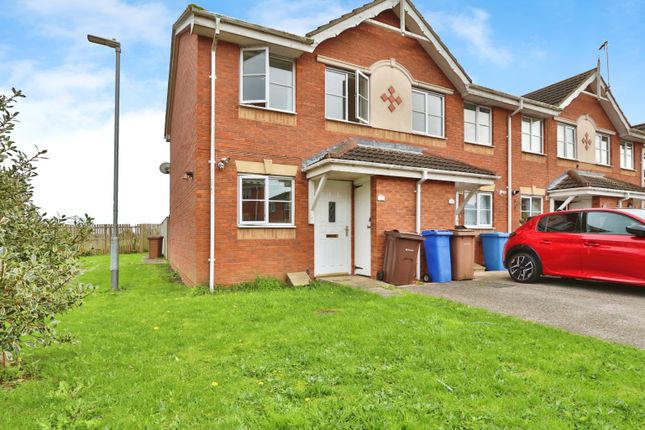 Thumbnail End terrace house for sale in Baildon Court, Hedon, Hull, East Riding Of Yorkshire