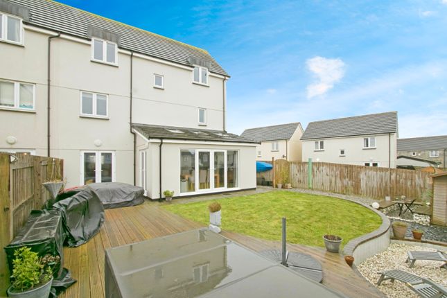 Thumbnail Semi-detached house for sale in Foundry Close, Camborne, Cornwall