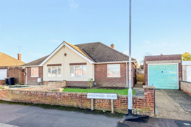 Thumbnail Bungalow for sale in Harewood Road, Elstow, Bedford
