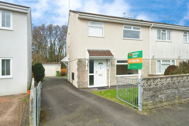 Thumbnail Detached house for sale in Heol Dewi, Brynna, Pontyclun