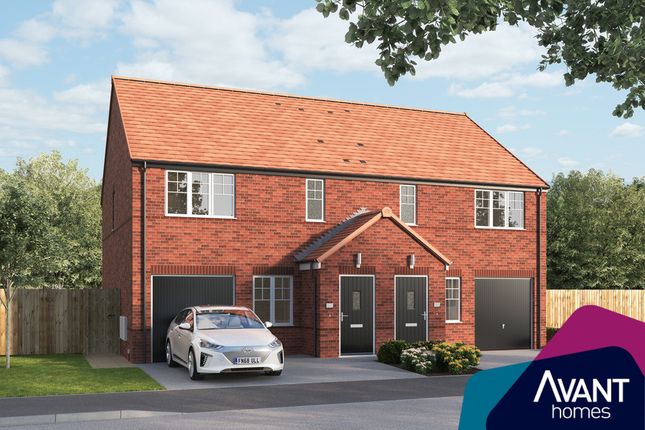 Semi-detached house for sale in "The Oakwood" at Harden Road, Walsall