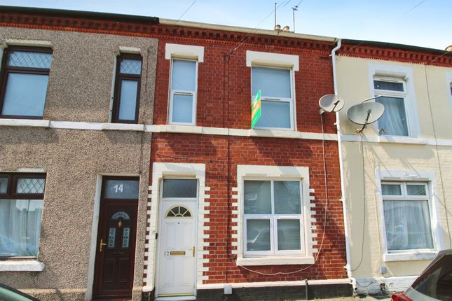 Thumbnail Terraced house for sale in Cornwall Street, Grangetown, Cardiff