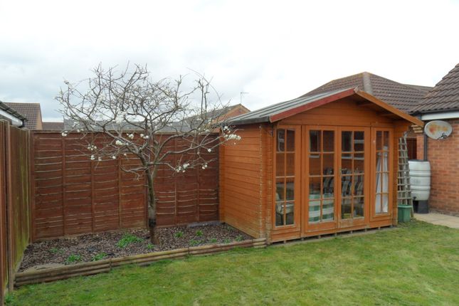 Detached bungalow for sale in Grebe Close, Sutton Bridge, Spalding, Lincolnshire