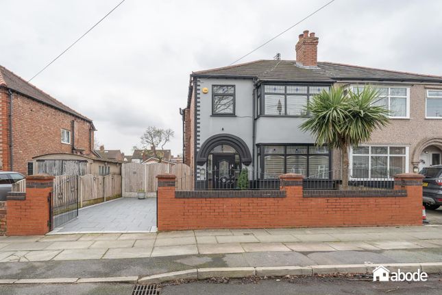 Thumbnail Semi-detached house for sale in Old Farm Road, Crosby, Liverpool